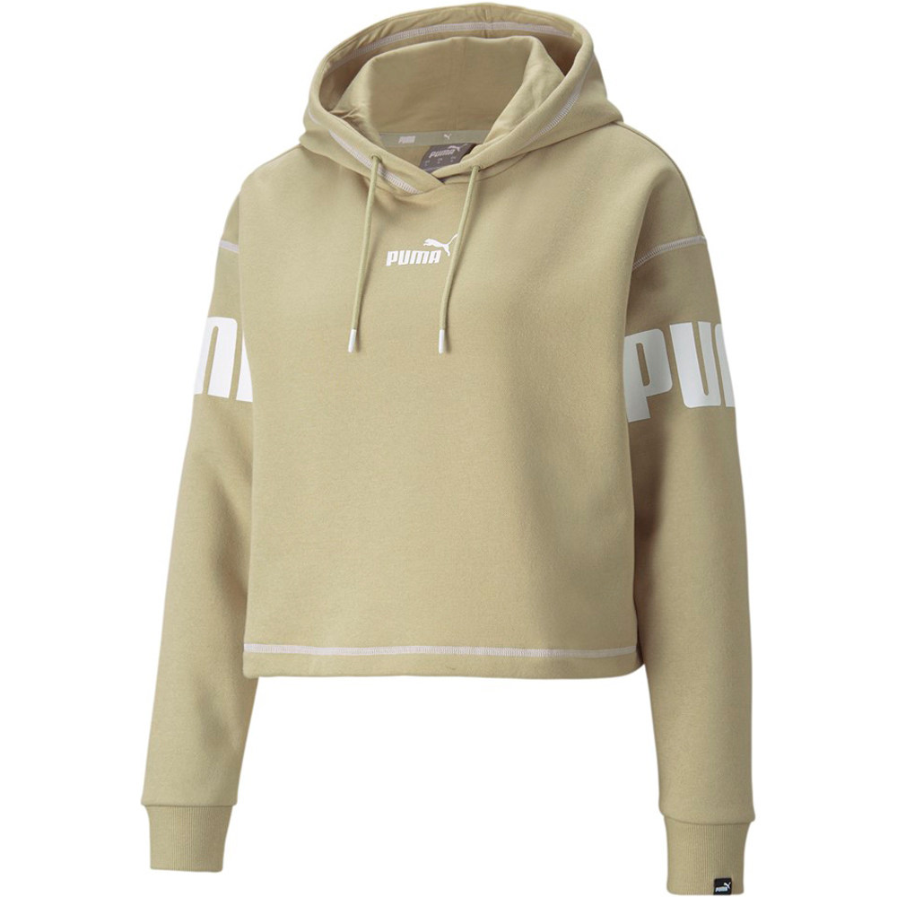 Puma sudadera mujer PUMA POWER Hoodie FL vista frontal