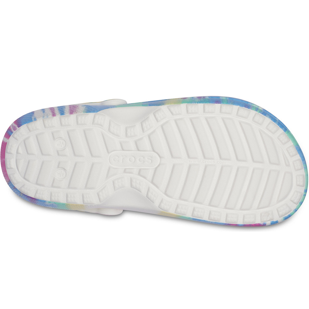 Crocs zueco hombre Classic Lined Tie Dye Clog puntera