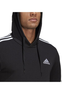 adidas sudadera hombre Essentials 3 bandas (con capucha) vista detalle