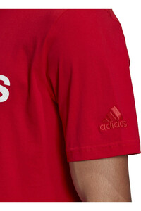 adidas camiseta manga corta hombre Essentials Embroidered Linear Logo 03