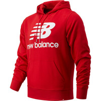 New Balance sudadera hombre NB Essentials Stacked Logo Po Hoodie vista frontal