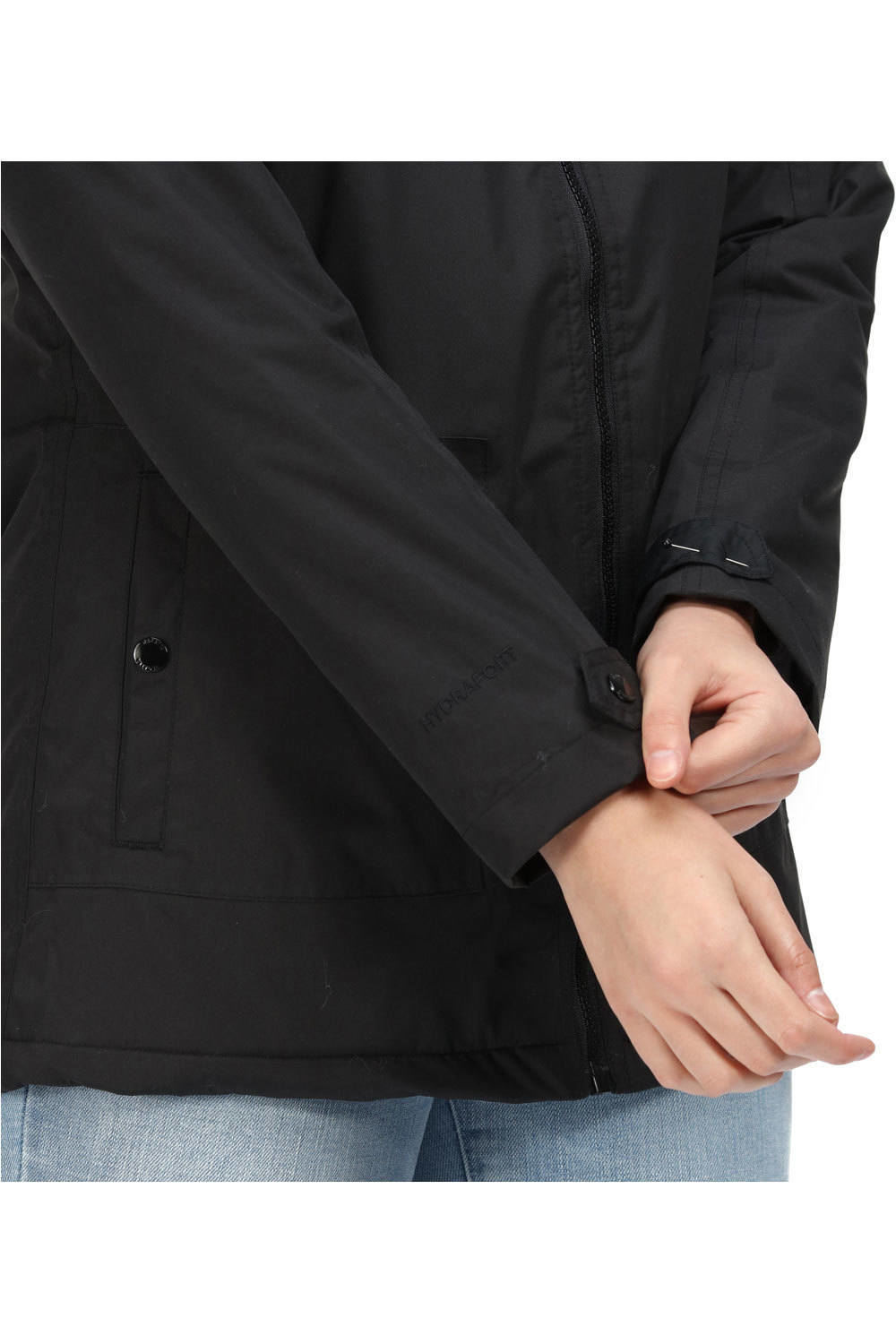Regatta Bergonia Ii negro chaqueta impermeable mujer