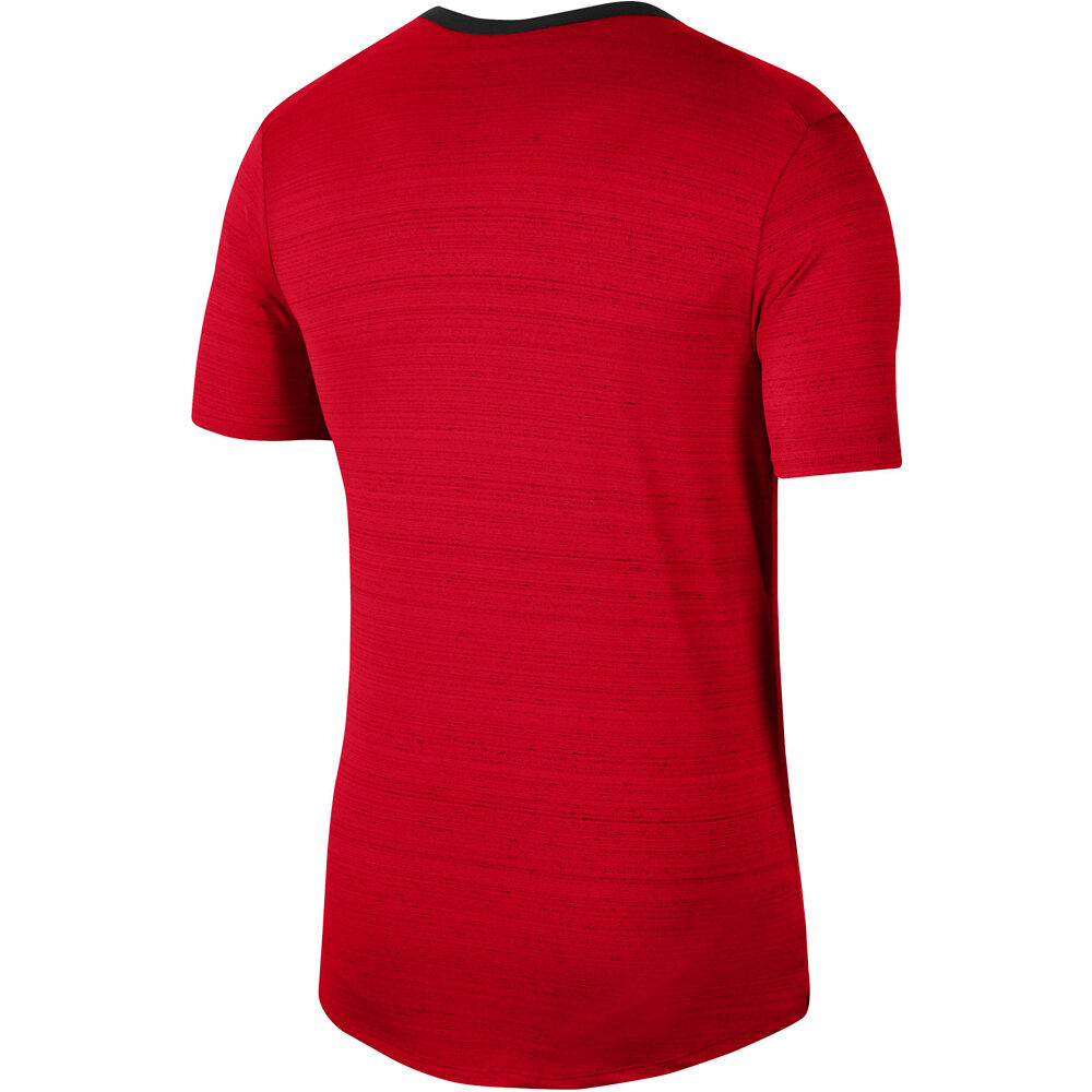 Nike camiseta técnica manga corta hombre M NK DF MILER TOP SS vista trasera