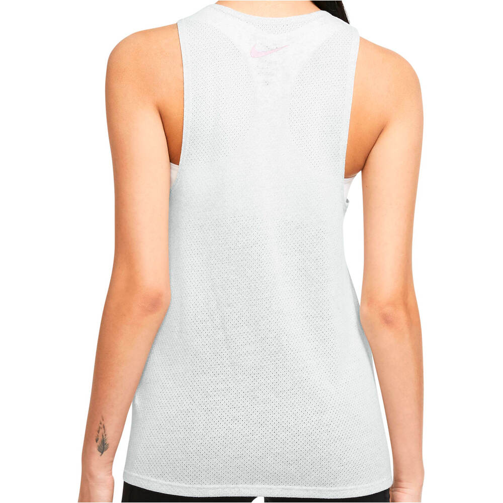 Nike camiseta tirantes running W NK DF TRAIL TANK vista trasera