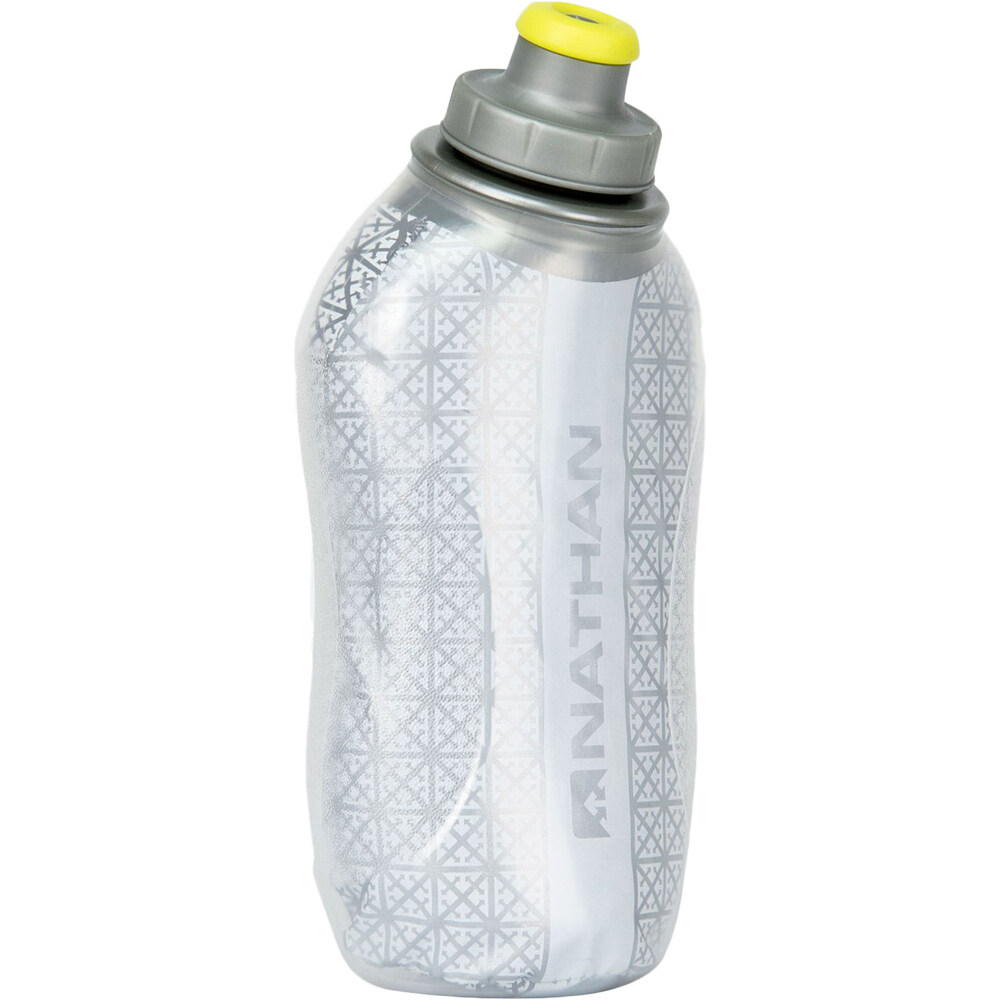 Nathan brazalete reflectante SpeedDraw Insulated Flask Silver 535 milliliter vista frontal