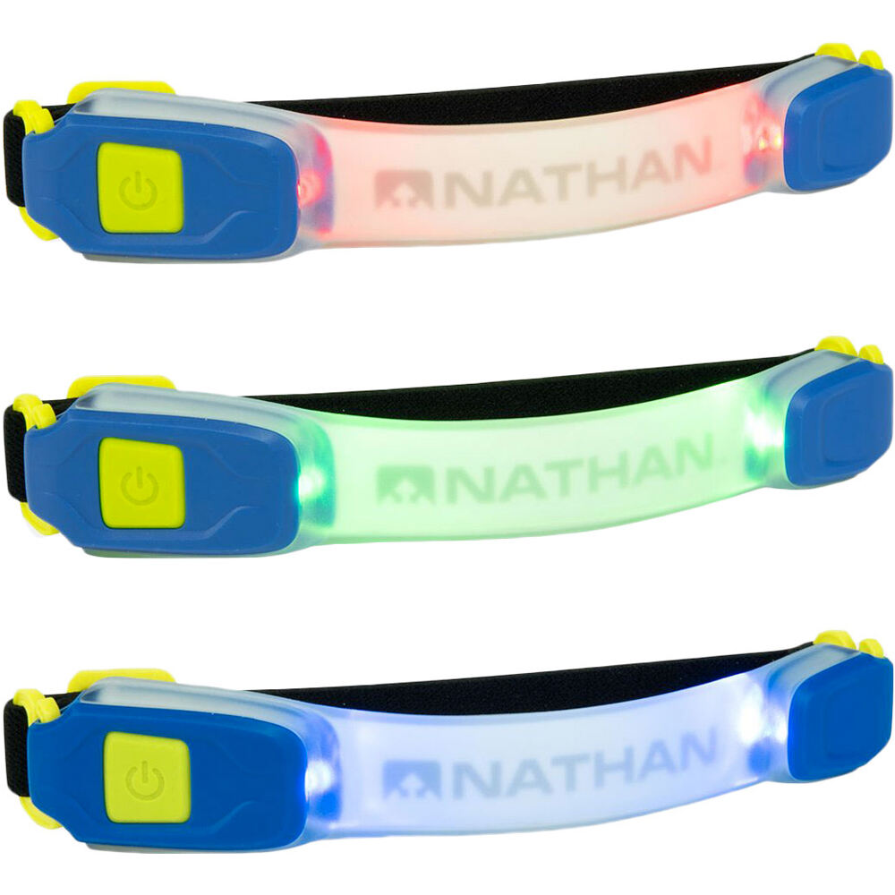 Nathan brazalete reflectante LightBender RX vista frontal