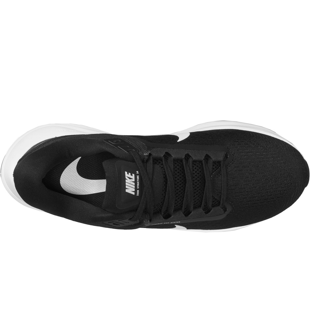 Nike zapatilla running mujer W AIR ZOOM STRUCTURE 24 vista superior