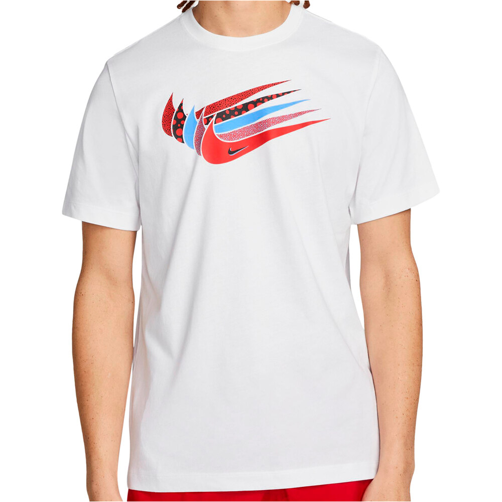 Nike camiseta manga corta hombre M NSW 12 MO SWOOSH TEE vista frontal