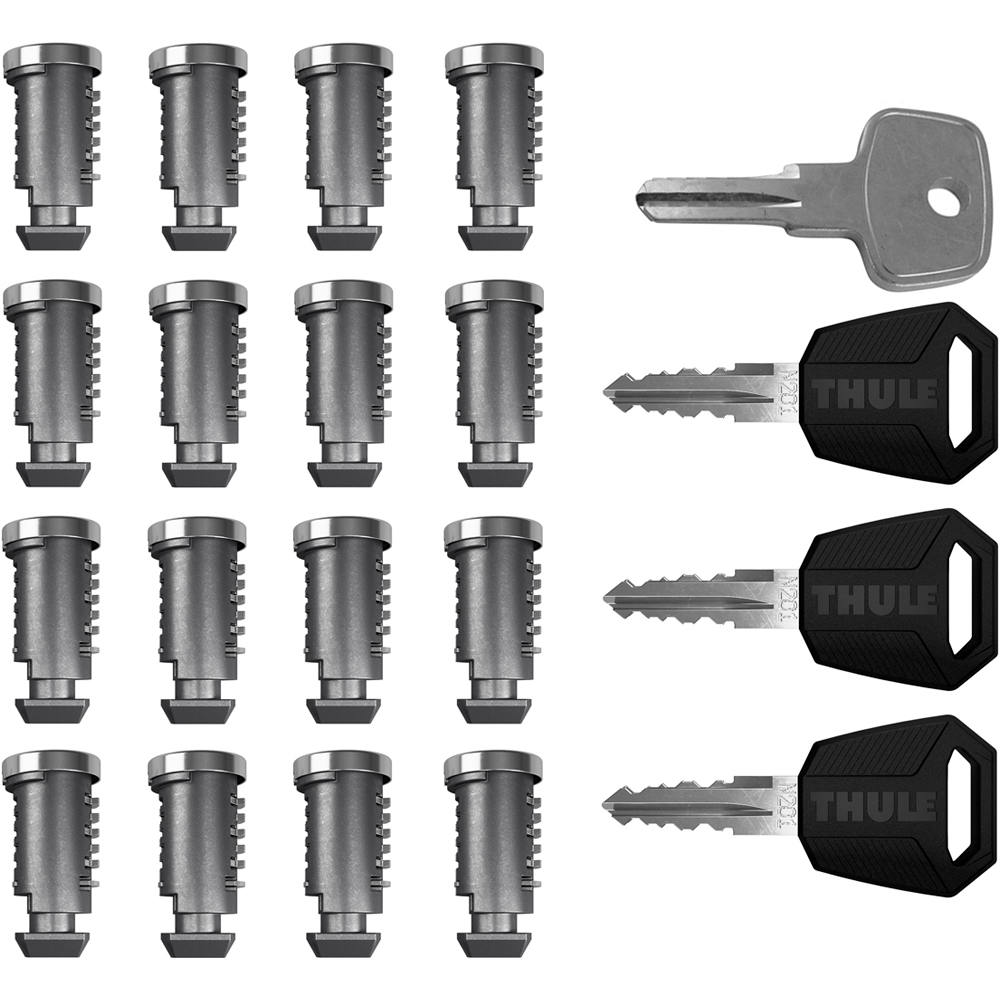 Thule sistema one key 16 packs varios portaequipajes