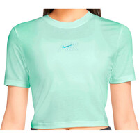 Nike camiseta manga corta mujer W NSW TEE SLIM CRP AIR vista frontal