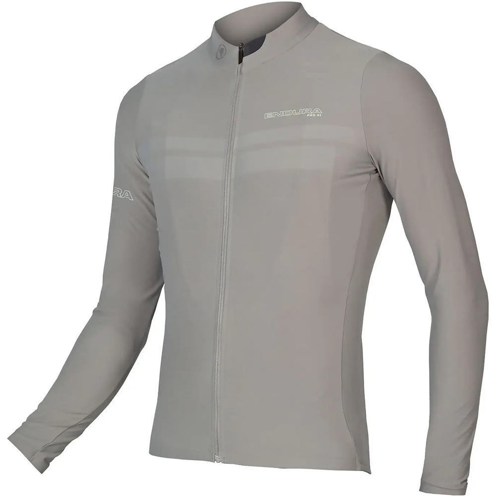 Pro sl ii maillot manga larga hombre Gris (L)