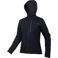 Endura chaqueta impermeable ciclismo mujer Chaqueta impermeable con capucha Hummvee para mujer vista frontal