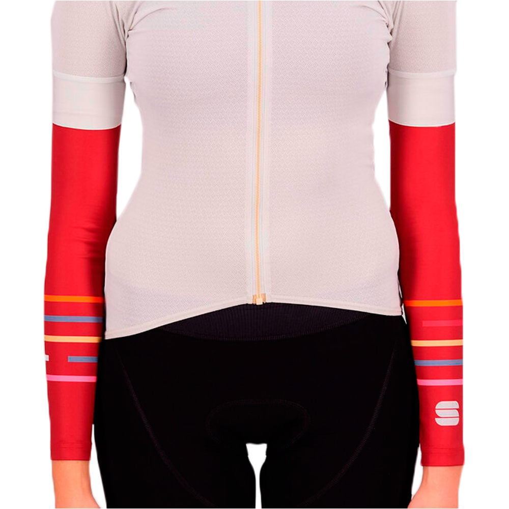 Thermodrytex w armwarmers manguitos ciclismo Rojo