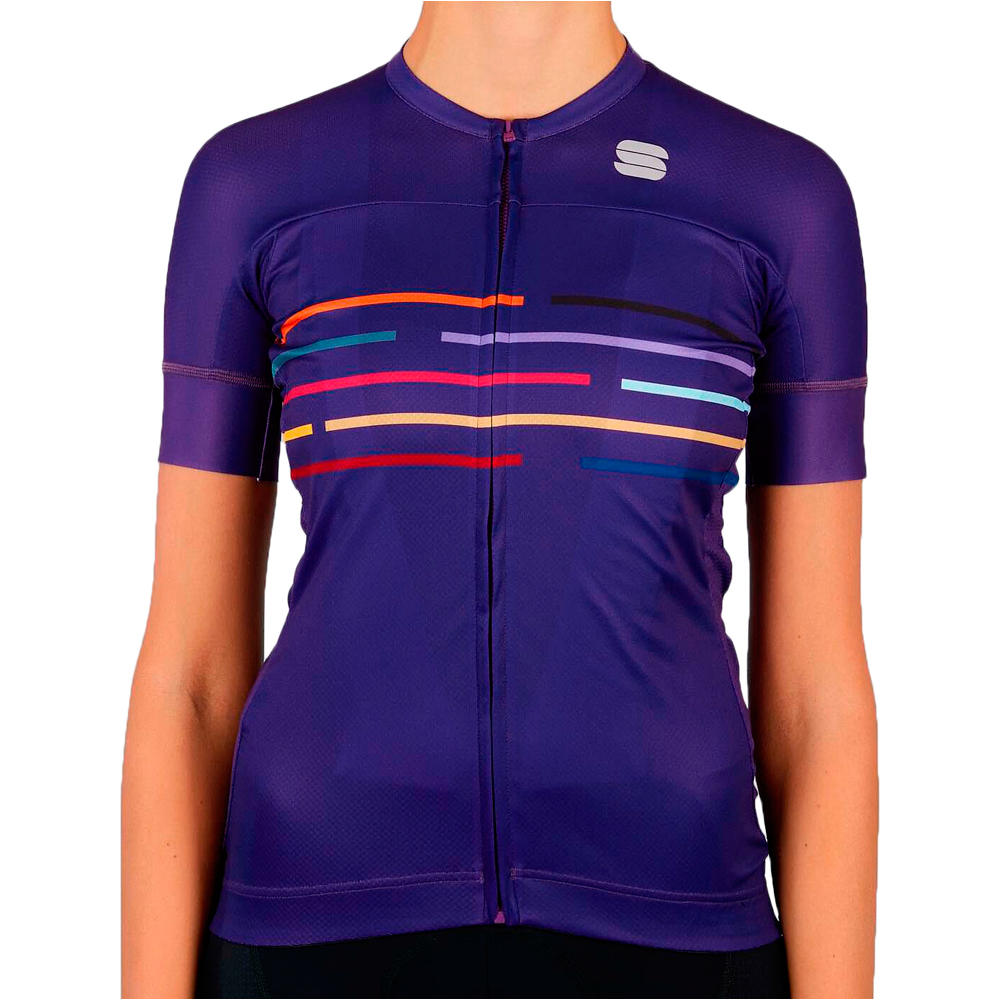 Vlodrome maillot manga corta mujer Lila