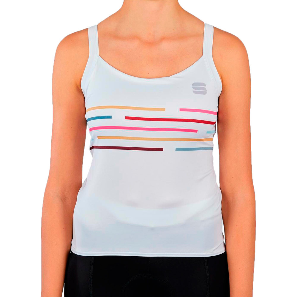 Vlodrome maillot manga corta mujer Blanco (XS)