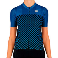 Sportful maillot manga corta mujer CHECKMATE W JERSEY vista frontal