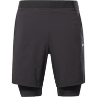 Reebok pantalón corto fitness hombre TS 2-in-1 Epic Short vista frontal