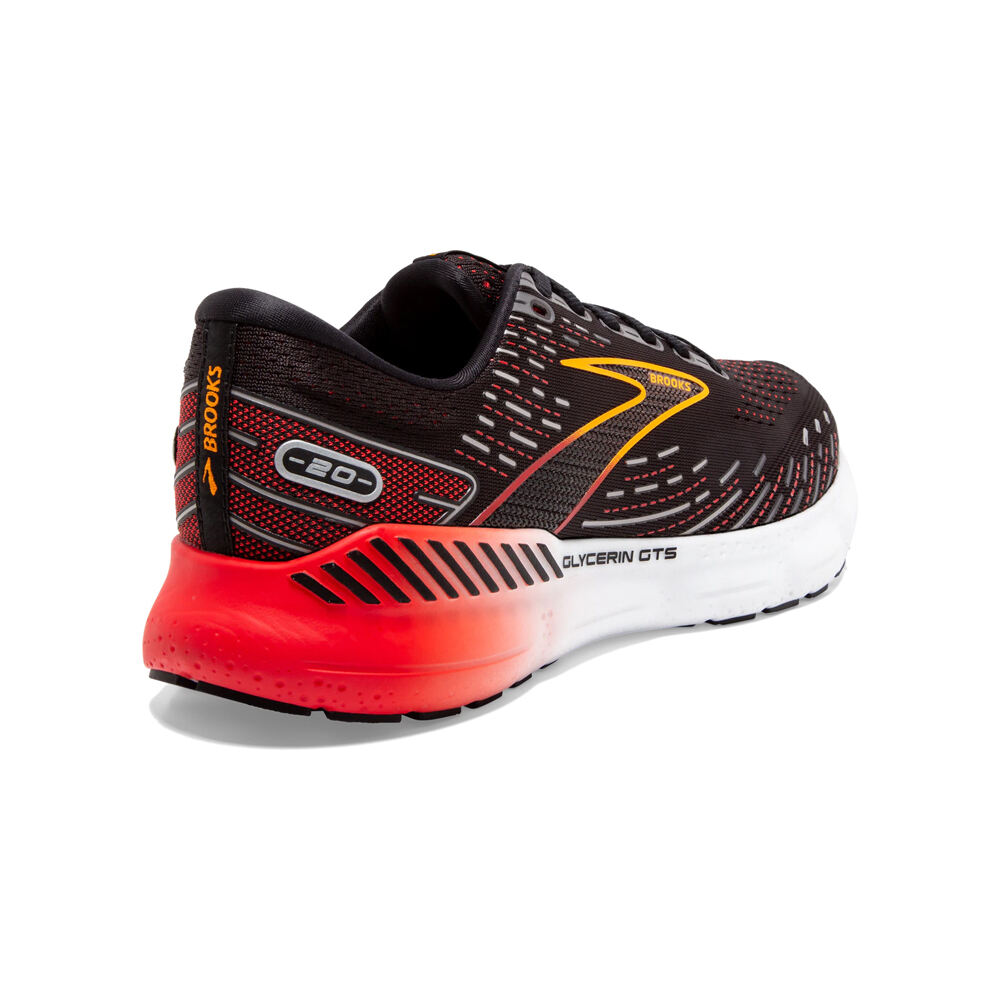 Brooks zapatilla running hombre GLYCERIN GTS 20 vista trasera