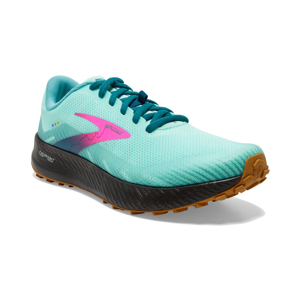 Brooks zapatillas trail mujer CATAMOUNT lateral interior