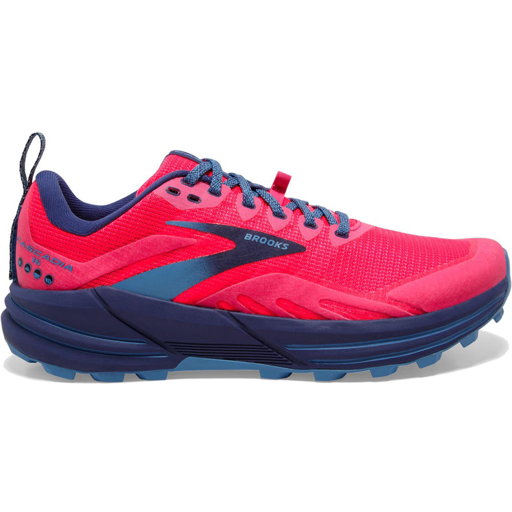 Brooks zapatillas trail mujer CASCADIA 16 lateral exterior