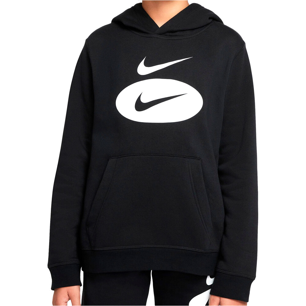 Nike sudadera niño X_B NSW CORE HBR PO HOODY vista frontal