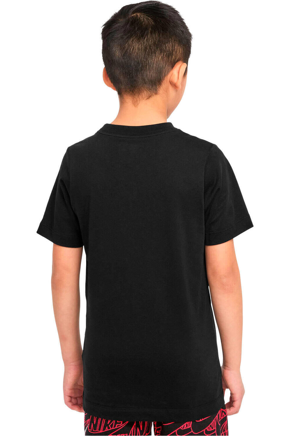 Nike camiseta manga corta niño B NSW TEE FUTURA BOXY SP22 vista trasera
