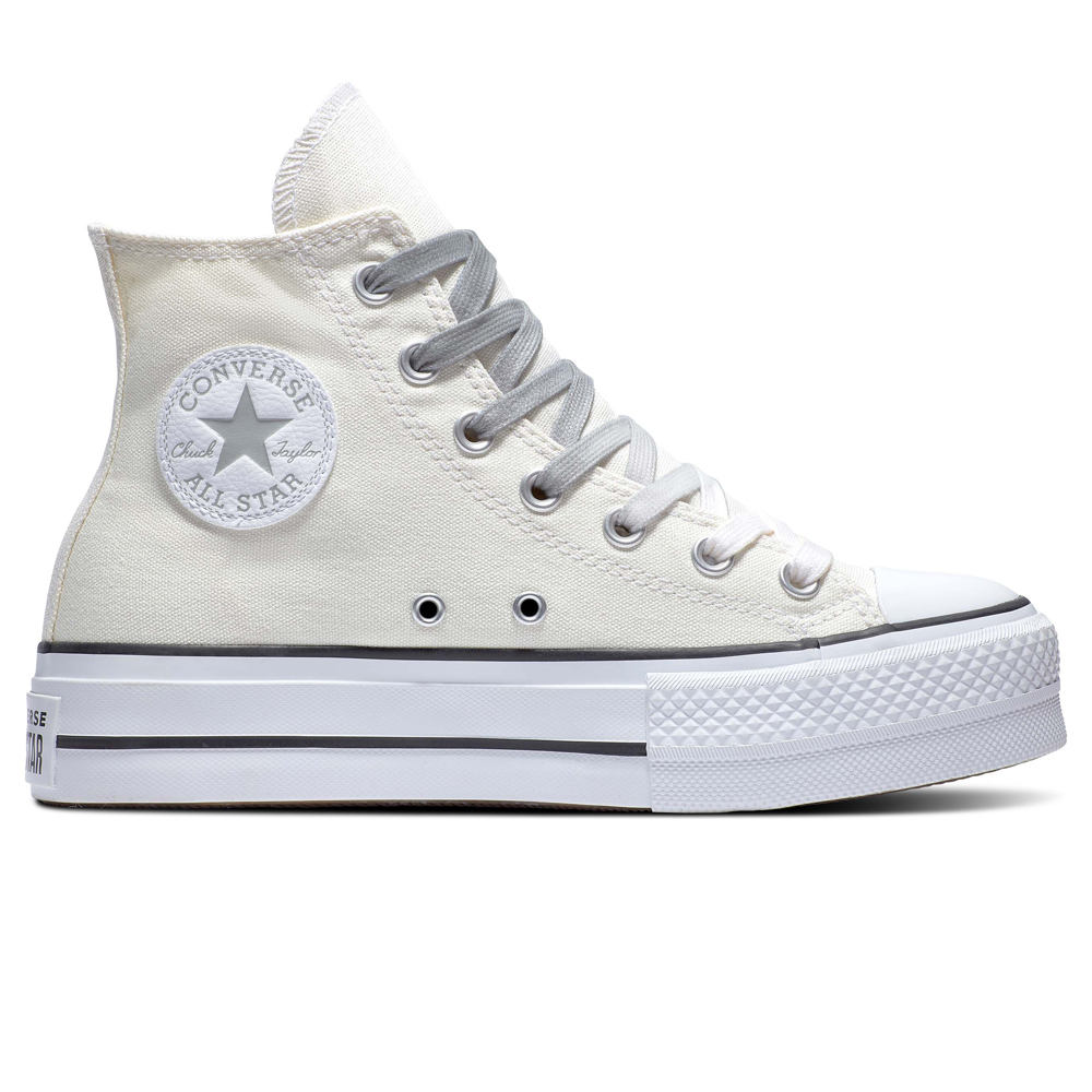 Converse zapatilla moda mujer CHUCK TAYLOR ALL STAR LIFT OMBRE LACED PLATFORM lateral exterior