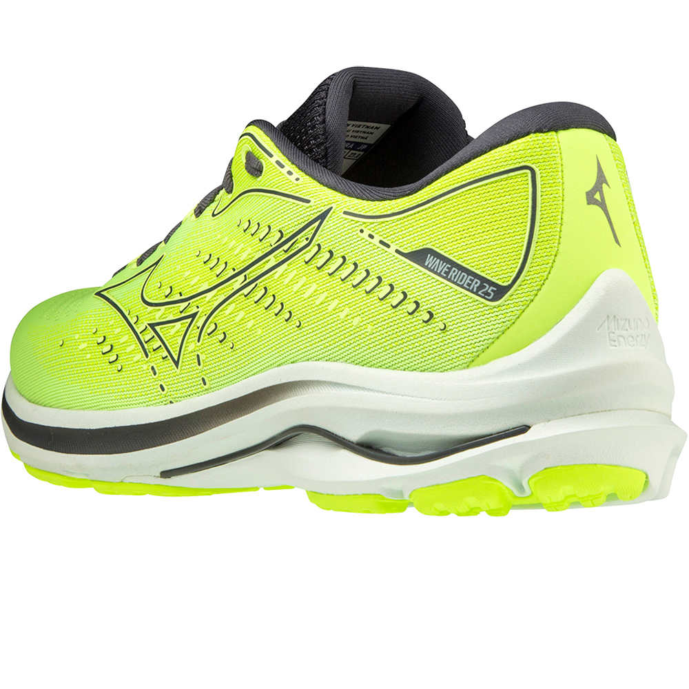 Mizuno zapatilla running hombre WAVE RIDER 25 vista superior