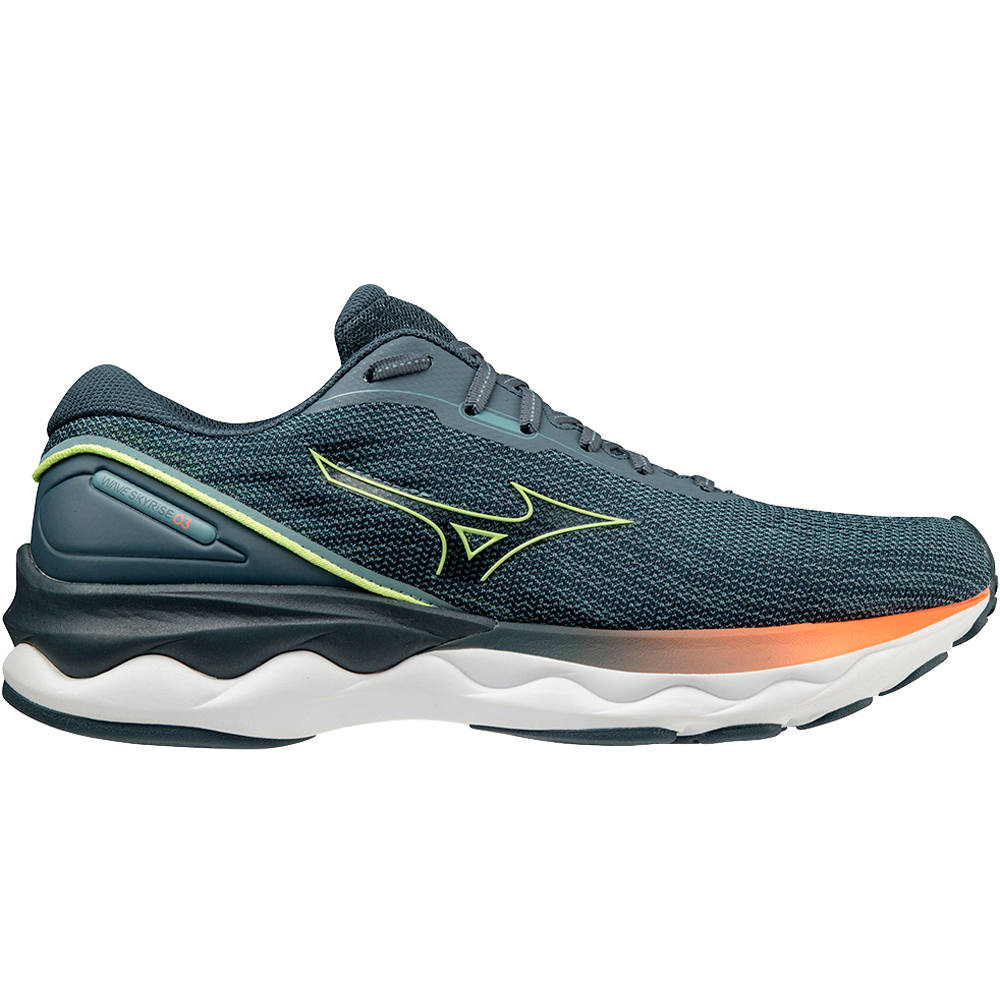 Mizuno zapatilla running hombre WAVE SKYRISE 3 lateral exterior