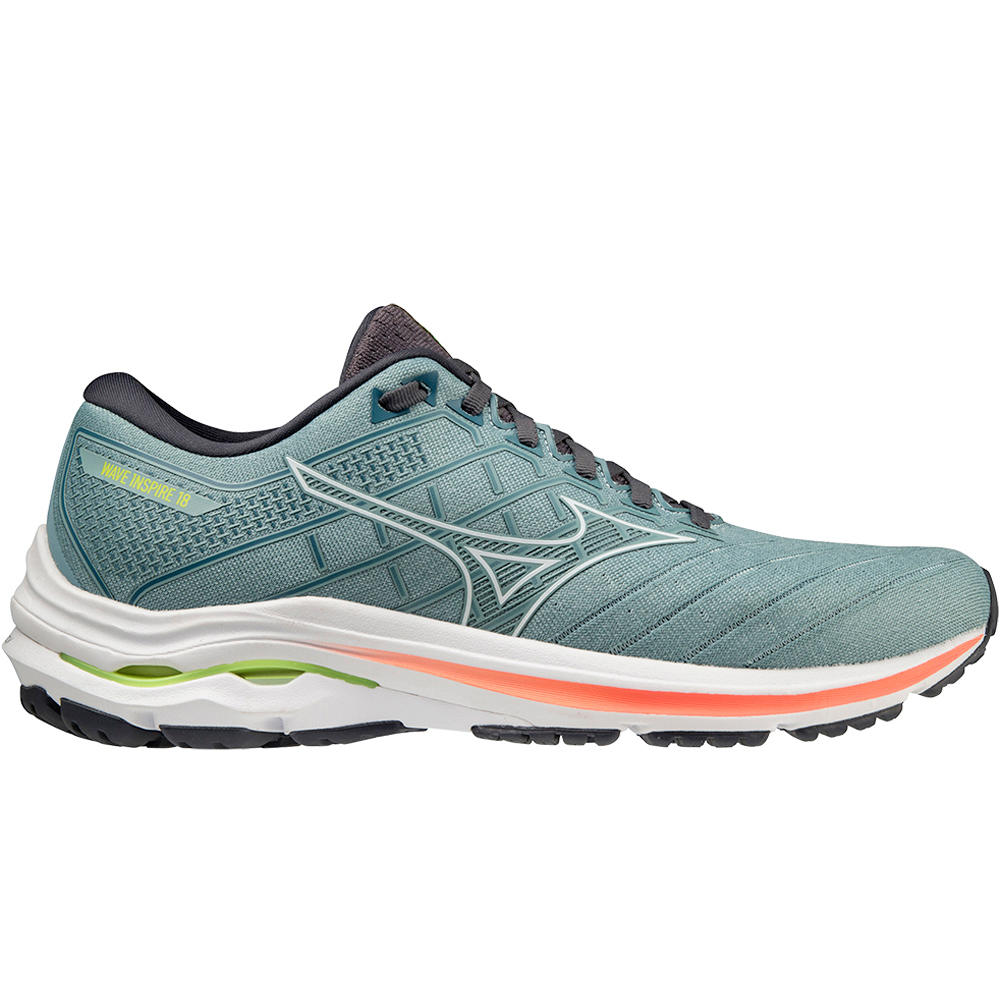 Mizuno zapatilla running hombre WAVE INSPIRE 18 lateral exterior