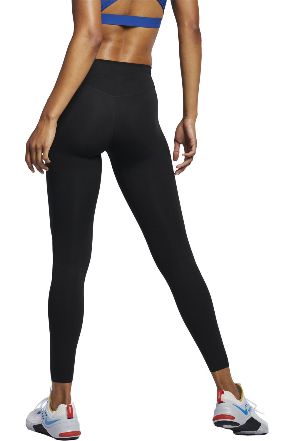 Nike pantalones y mallas largas fitness mujer W ONE LUXE MR TIGHT vista trasera