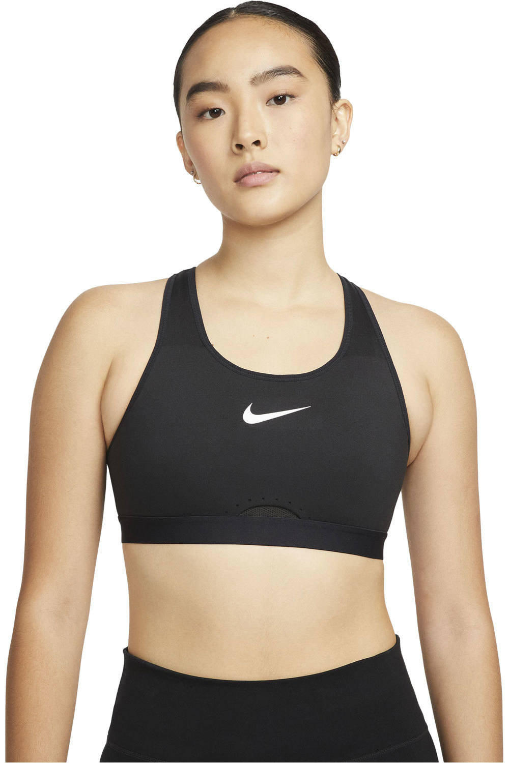 Nike sujetadores deportivos DF SWSH HS BRA vista frontal