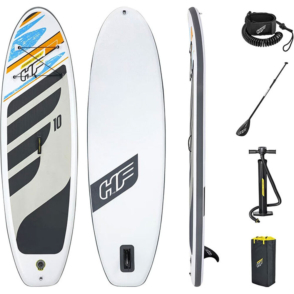 Bestway tablas de paddle surf PADDLE SURF WHITE CAP 305X84X12cm vista frontal