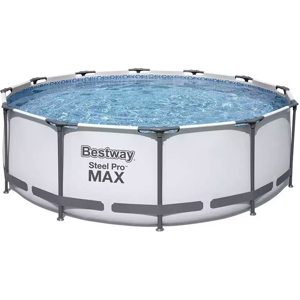 Bestway piscinas e hinchables PISCINA TUBULAR REDONDA 366X100cm vista frontal