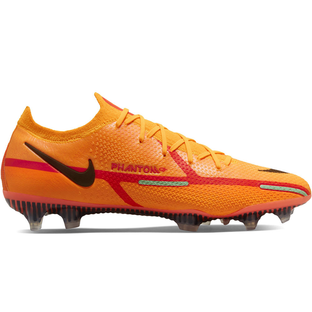 Nike botas de futbol cesped artificial PHANTOM GT2 ELITE FG NANE lateral exterior