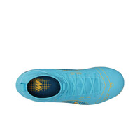 Nike botas de futbol niño cesped artificial MERCURIAL SUPERFLY JR 8 ACADEMY AG AZNA vista superior