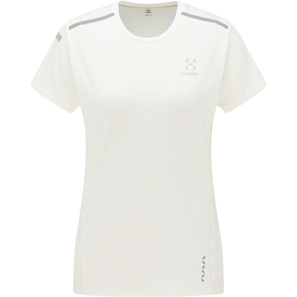 Haglofs camiseta montaña manga corta mujer L.I.M Tech Tee Women vista detalle