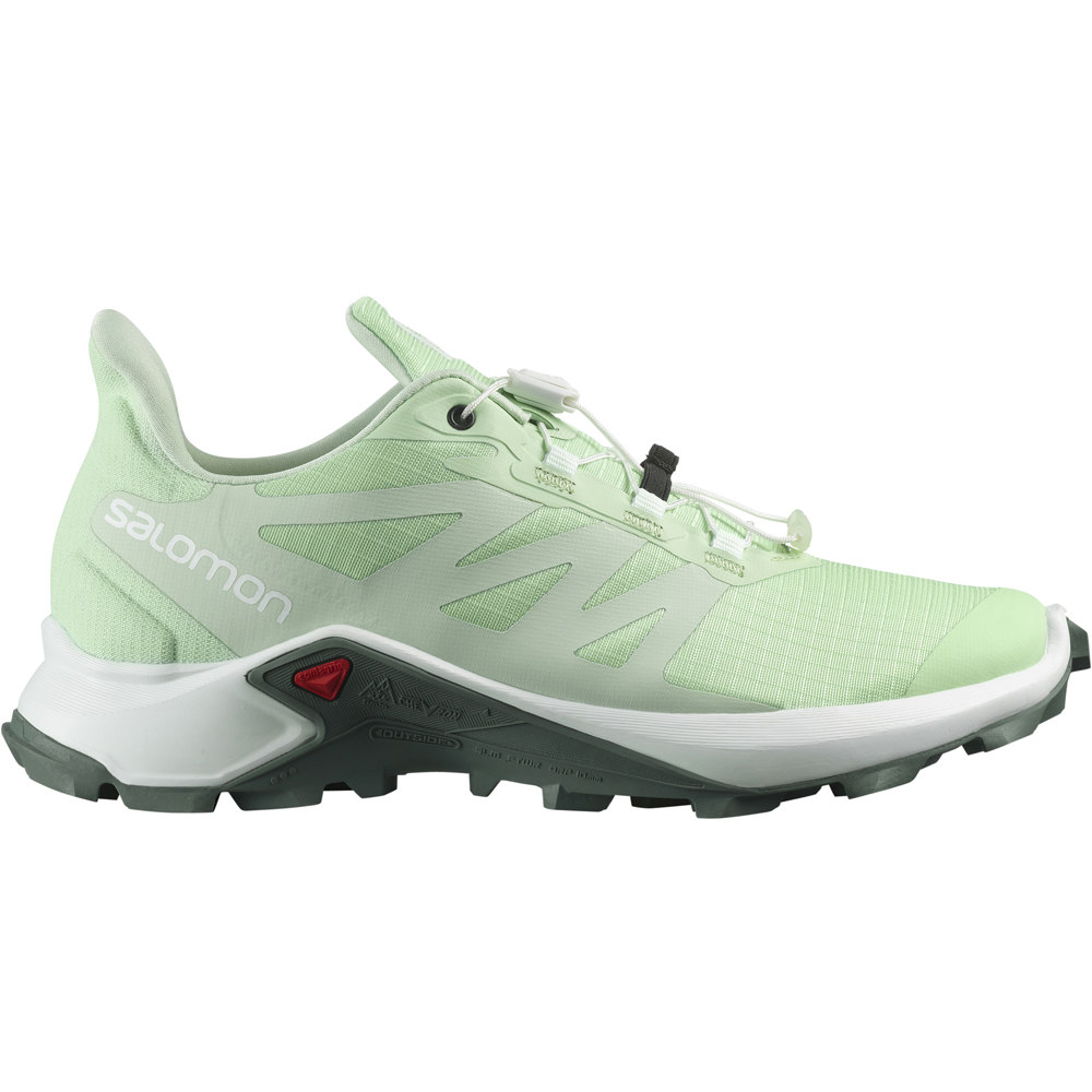 Salomon zapatillas trail mujer SUPERCROSS 3 W lateral exterior