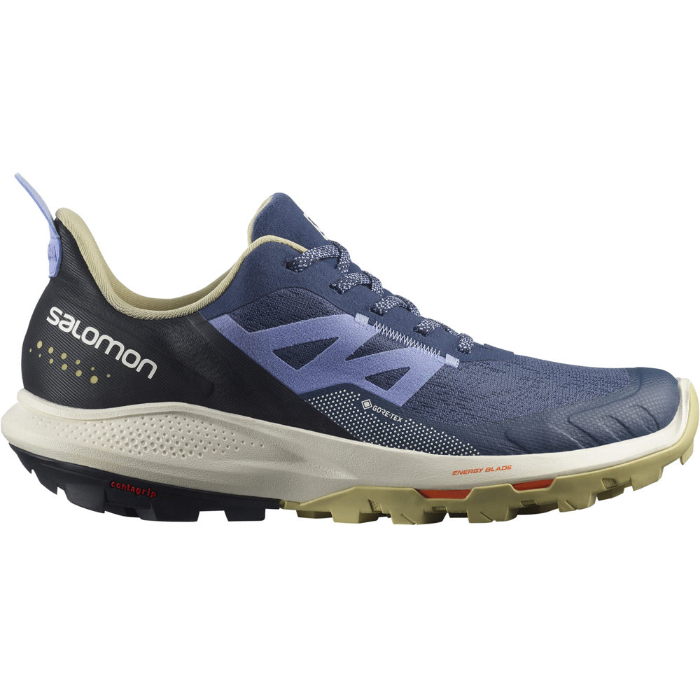 Outpulse gore-tex zapatilla trekking mujer Azul (44)