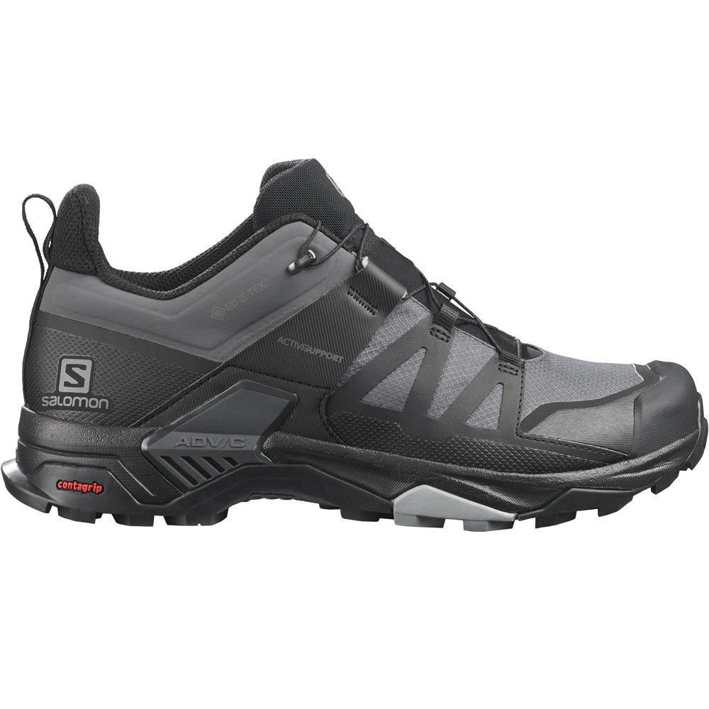 Salomon zapatilla trekking hombre X ULTRA 4 GORE TEX lateral exterior