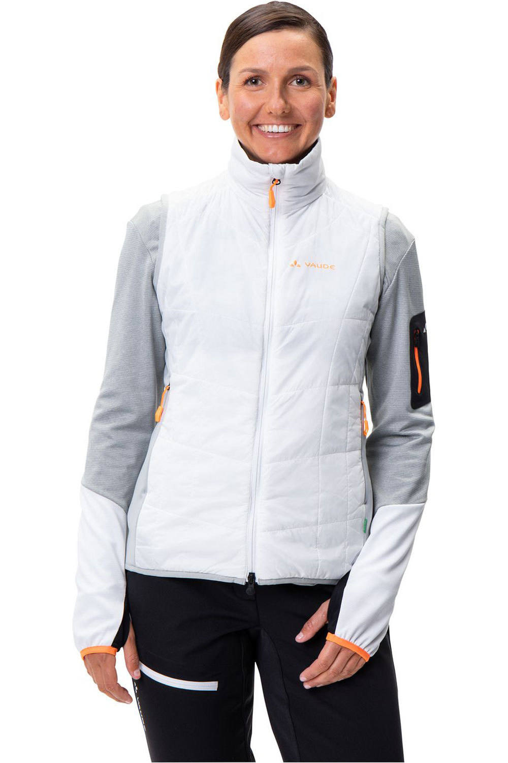 Vaude chaleco outdoor mujer Womens Sesvenna Vest III vista frontal