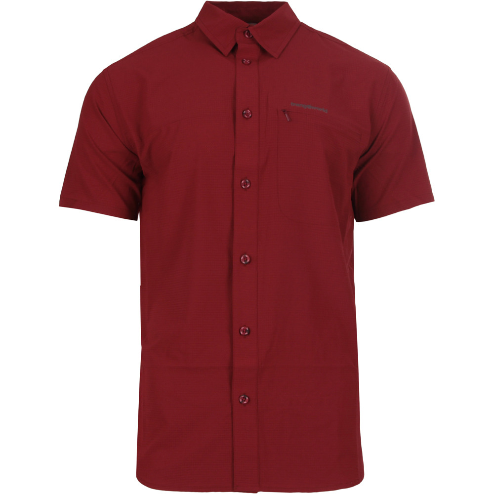 Trango camisa montaña manga corta hombre CAMISA ESERA VN vista frontal