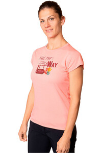 Trango camiseta montaña manga corta mujer CAMISETA MYRA vista frontal