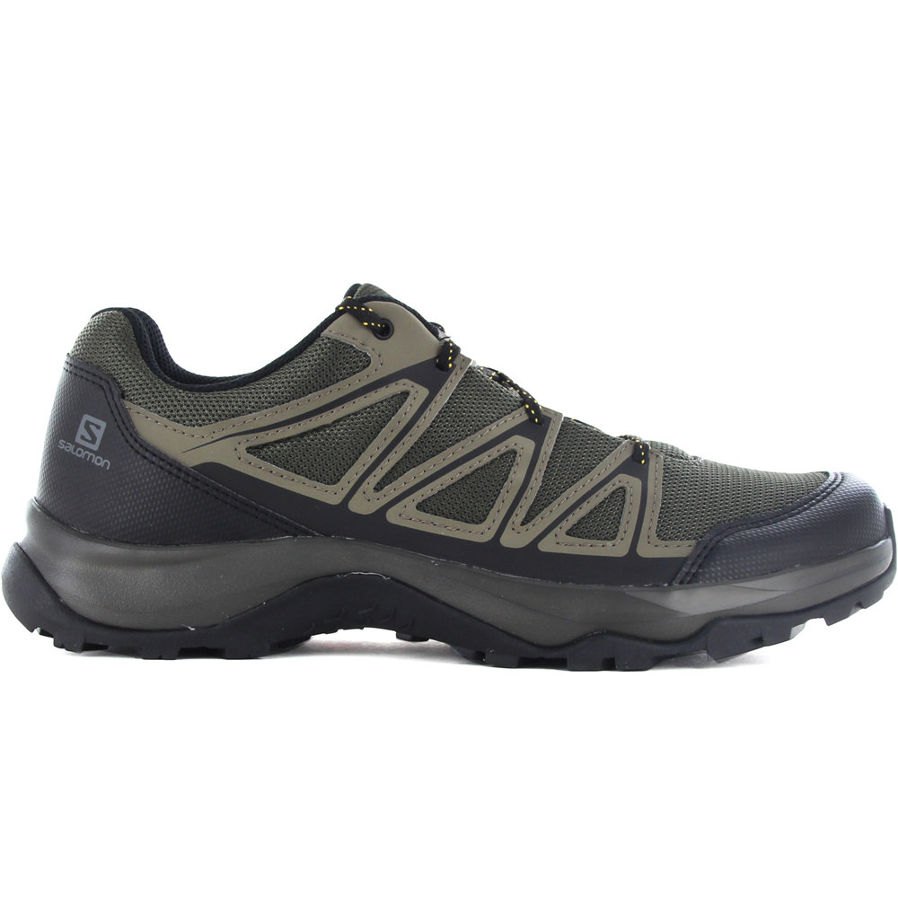 Barrakee zapatilla trekking hombre Verde (42)
