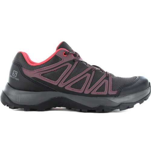 Zapatillas Trekking Mujer Forum Salomon BARRAKEE Negro Burdeos
