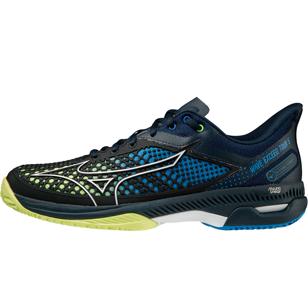 Wave exceed tour 5 cc Zapatillas Tenis Hombre Negro (44,5)