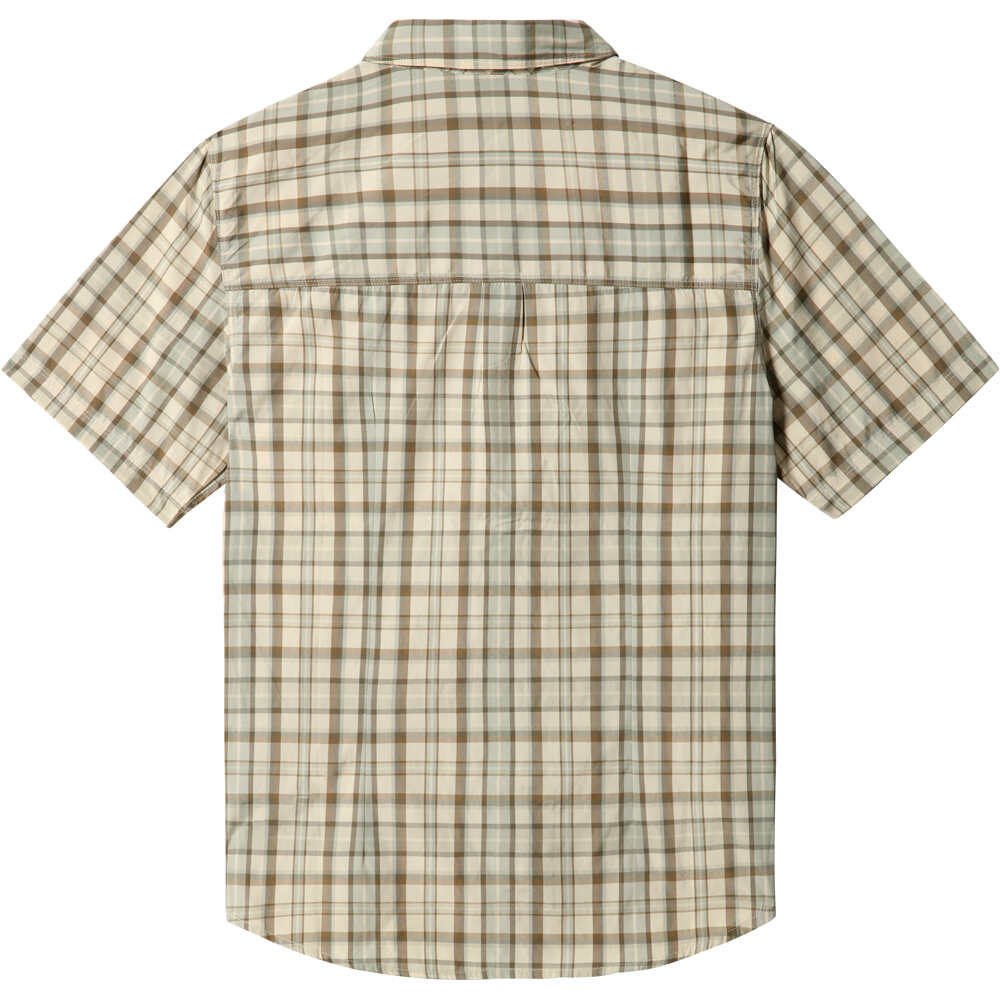 The North Face camisa montaña manga corta hombre M S/S PINE KNOT SHIRT-EU vista trasera