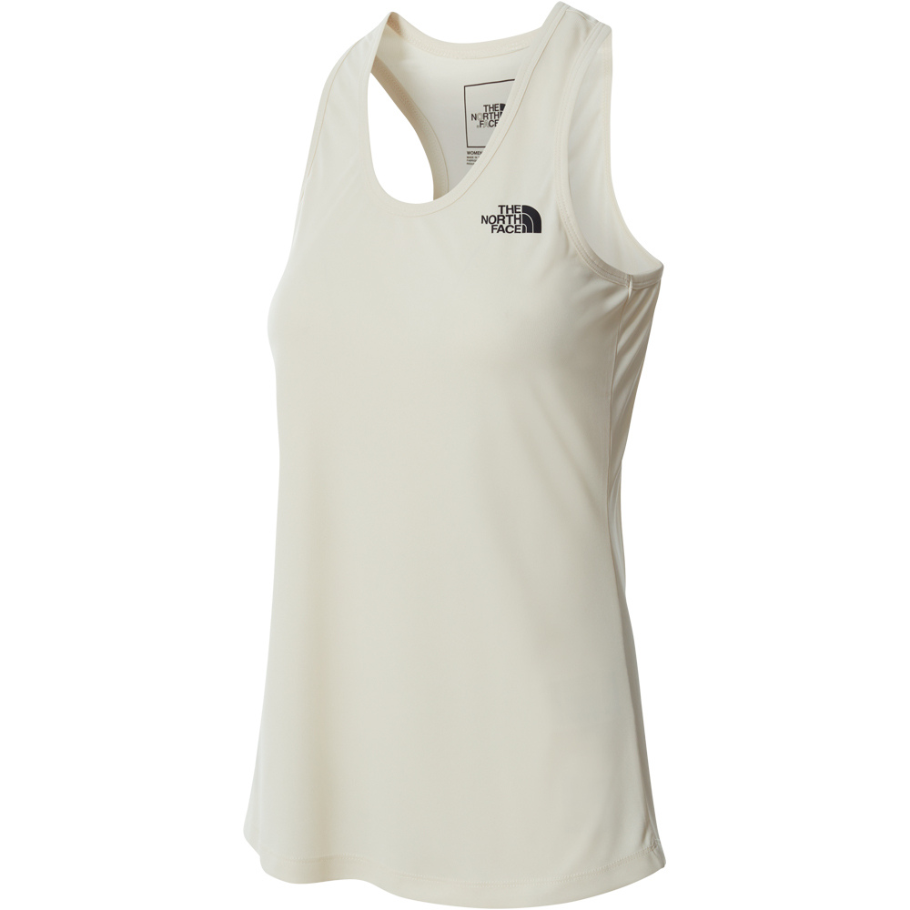 The North Face camiseta montaña manga corta mujer W FLEX TANK - EU vista frontal