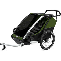 Thule portabebes bicicleta CARRITO THULE CHARIOT CAB 2 vista frontal