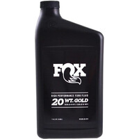 Fox Shox aceites y lubricante bicicleta Aceite Suspensin Fox 20WT Gold 32oz / 9 vista frontal